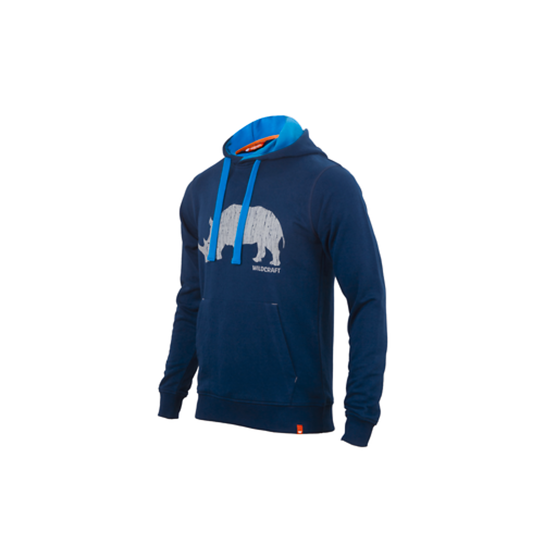 Buy Men Wildcraft Men Hoodie Sweatshirt Print Rhino Navy Blue